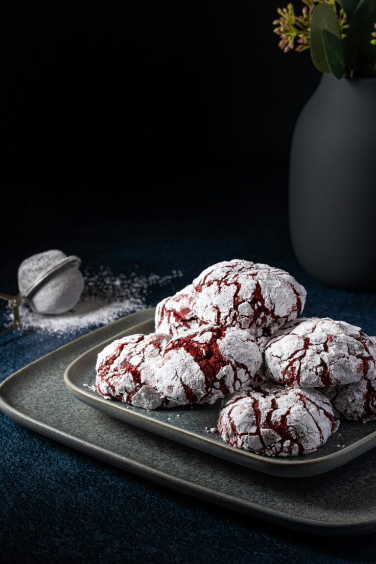 Chocolate Crinkle Cookies